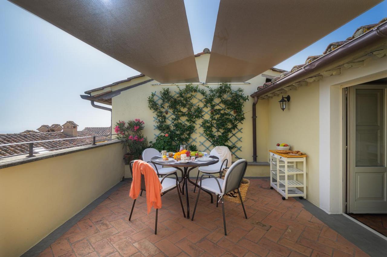 Terrazza Silena, Centro Storico Con Vista Cortona! Apartman Kültér fotó