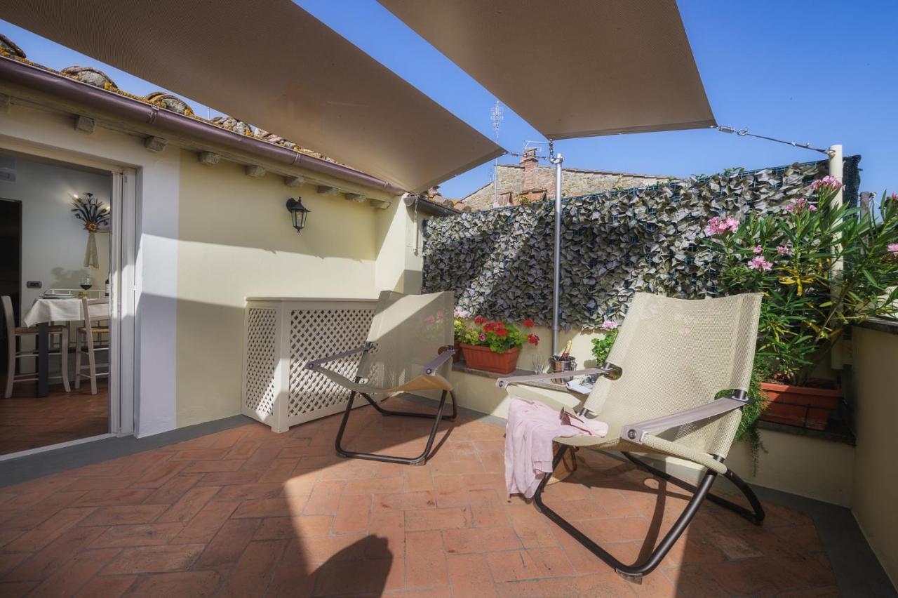Terrazza Silena, Centro Storico Con Vista Cortona! Apartman Kültér fotó