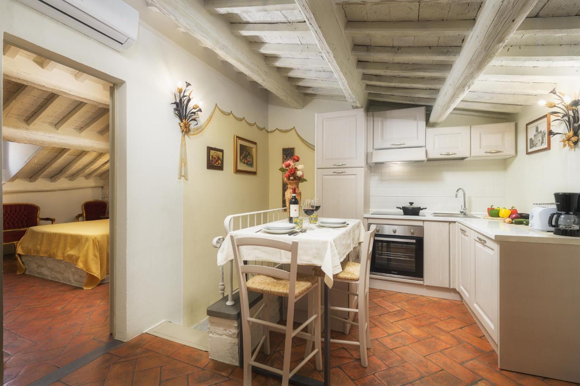 Terrazza Silena, Centro Storico Con Vista Cortona! Apartman Kültér fotó