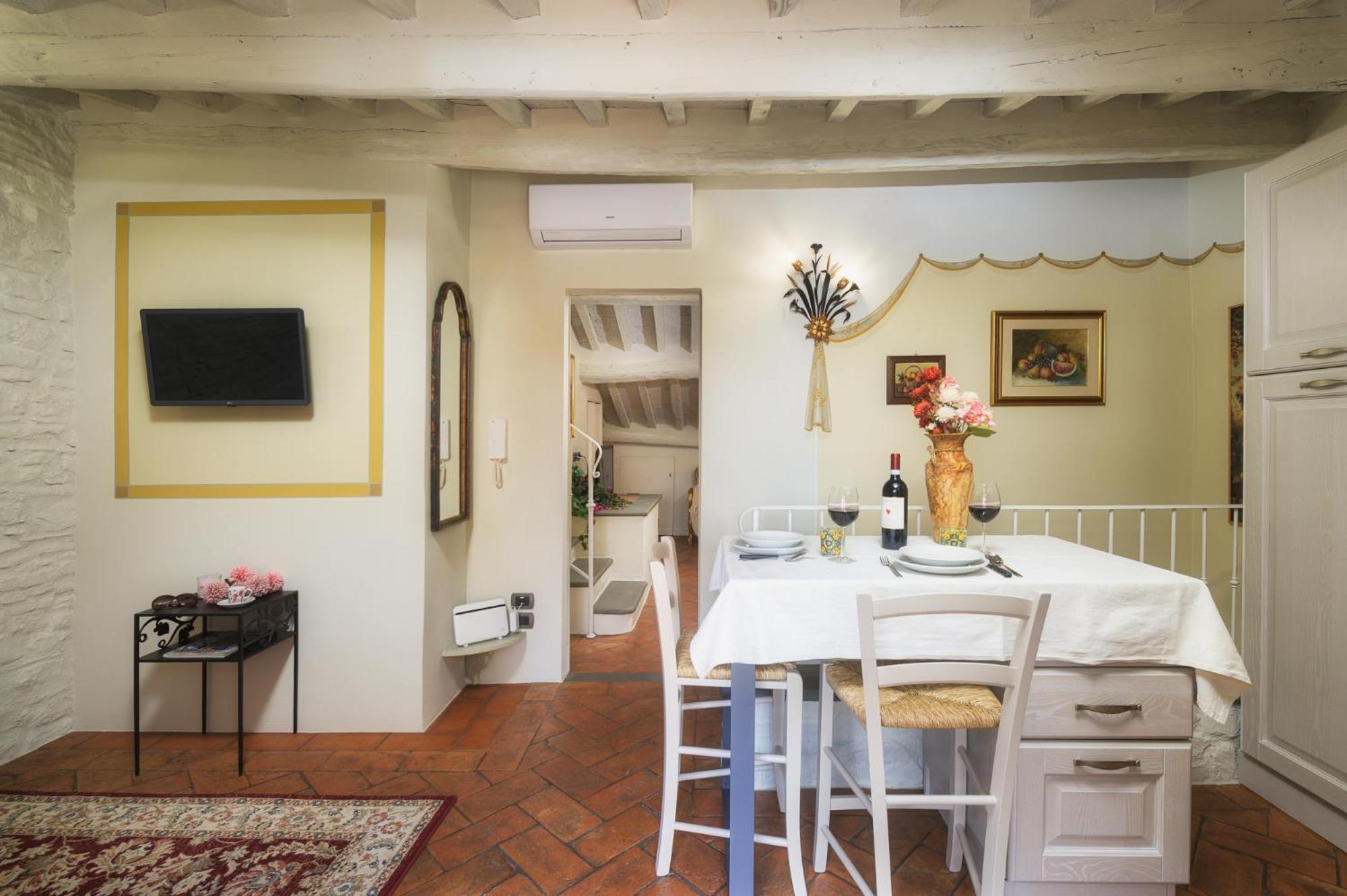 Terrazza Silena, Centro Storico Con Vista Cortona! Apartman Kültér fotó